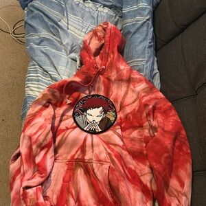 Hypland Naruto tie die collection Gaara hoodie. 2XL (runs small)